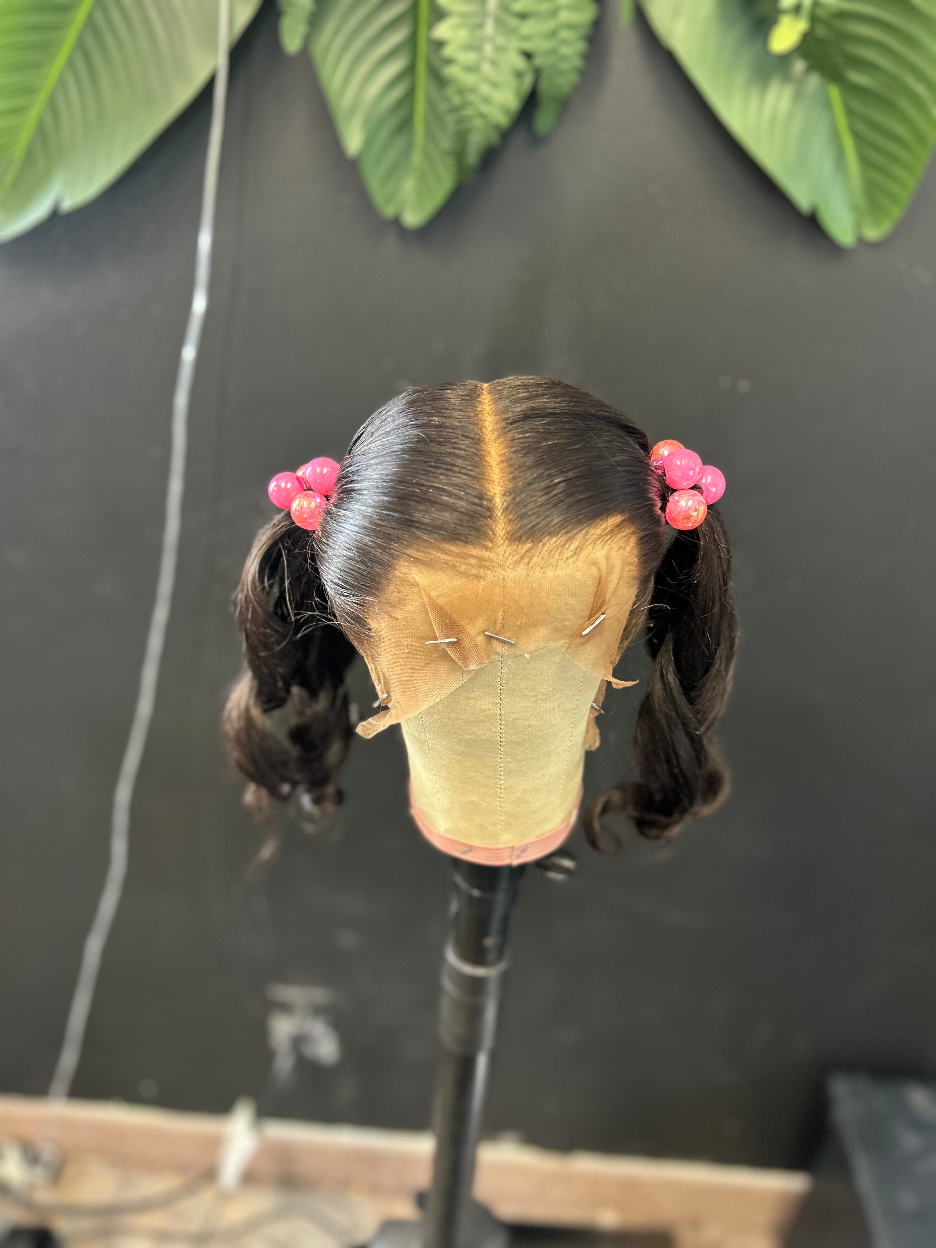 Kids full lace wig