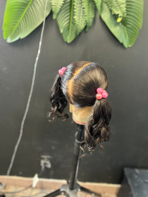 Kids full lace wig