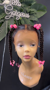 Kids full lace wig